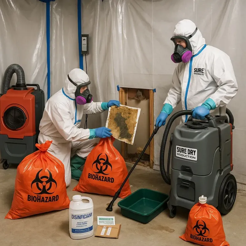 Contaminated Water Handling Protocols process in Linden, MI