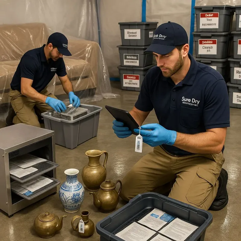 Content Protection and Restoration process in Linden, MI